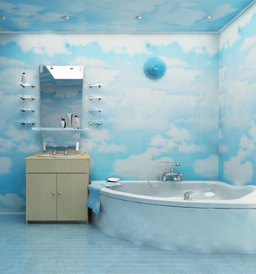 Как делать панели ПВХ в ванной. Отделка ванной комнаты пластиковыми панелями