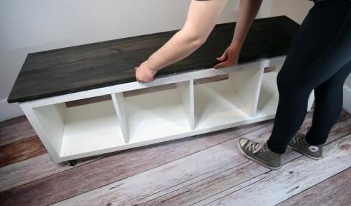 Ящик в скамью: мастер-класс по организации хранения 04 Ящик в скамью: мастер-класс по организации хранения 04