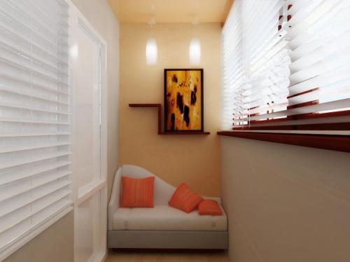 Диван на балкон с ящиком для хранения. Разновидности диванов для лоджии