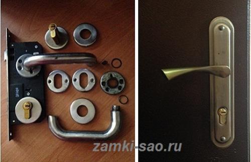 Как отремонтировать ручку входной двери. Что обычно ломается? 16
