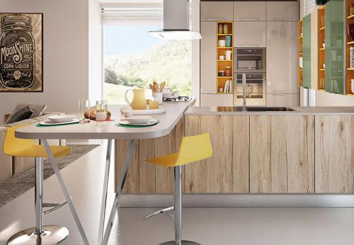 Разделение кухни от гостиной барной стойкой. Как можно разделить кухню и гостиную барной стойкой 27