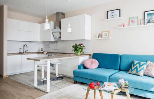 Разделение кухни от гостиной барной стойкой. Как можно разделить кухню и гостиную барной стойкой 18