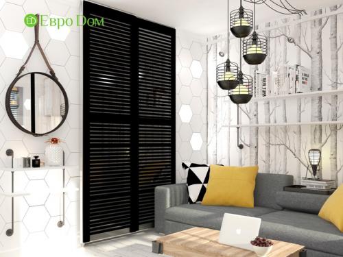 Готовый дизайн-проект однокомнатной квартиры. Лучшие примеры дизайн-проектов однокомнатных квартир