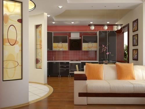 10 функциональных способов отделить кухню в студии. Варианты расстановки мебели и расположения зон 19 10 функциональных способов отделить кухню в студии. Варианты расстановки мебели и расположения зон 19