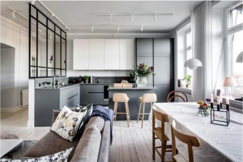 Дизайн кухни в маленькой студии. 11 советов дизайна и обустройства кухни-студии