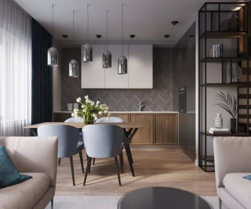 Разделение кухни на зоны. Основные принципы зонирования 06 Разделение кухни на зоны. Основные принципы зонирования 06