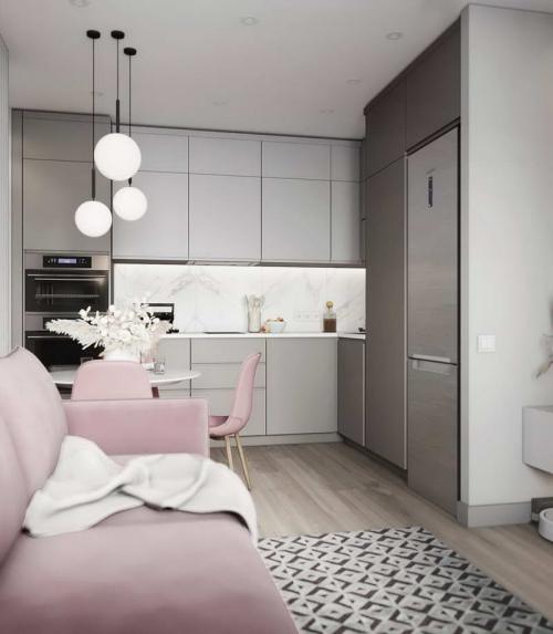 Разделение кухни на зоны. Основные принципы зонирования 16 Разделение кухни на зоны. Основные принципы зонирования 16