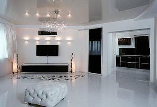 Интерьеры в белом цвете. Белый цвет в интерьере 02