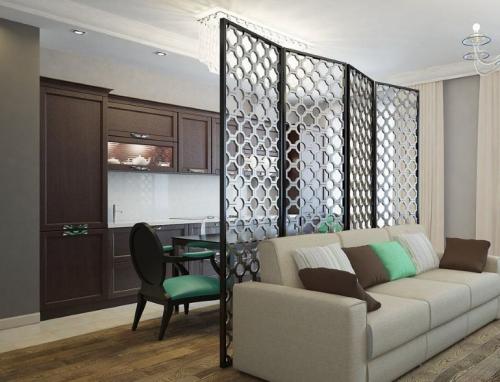 Зонирование кухни-гостиной 15 кв м. Дизайнерские приемы зонирования: планировка с холодильником и другие варианты обустройства помещения