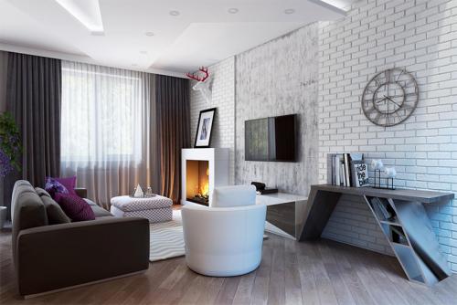 Интерьер однокомнатной квартиры в светлых тонах. Особенности интерьера однокомнатной квартиры