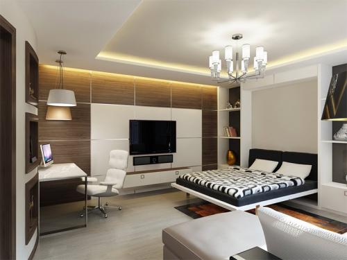 Интерьер однокомнатной квартиры в светлых тонах. Особенности интерьера однокомнатной квартиры