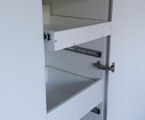 Как добавить дополнительные функции, например, отсеки или ящики. Как сделать ящики внутри шкафа и встроить их своими руками в готовую мебель