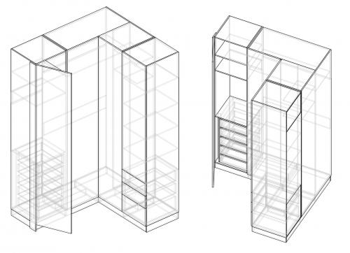 Как добавить дополнительные функции, например, отсеки или ящики. Как сделать ящики внутри шкафа и встроить их своими руками в готовую мебель