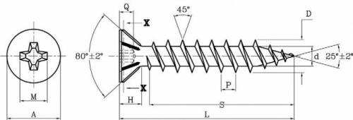 Саморезы для стартового профиля. Шурупы и саморезы, используемые в производстве ПВХ окон и дверей