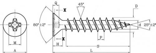 Саморезы для стартового профиля. Шурупы и саморезы, используемые в производстве ПВХ окон и дверей