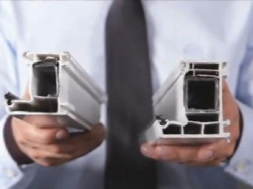 Установочный профиль для пластиковых окон. Виды 06