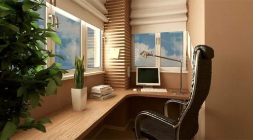 Как организовать рабочее место в 2-комнатной квартире, если нет отдельного кабинета. Как быстро и недорого устроить рабочий кабинет в малогабаритной квартире