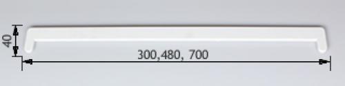 Торцевая заглушка для подоконника размеры. Торцевые заглушки для подоконников ПВХ