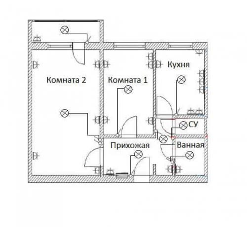 Как правильно провести электрическую разводку в хрущевке. Где искать проводку