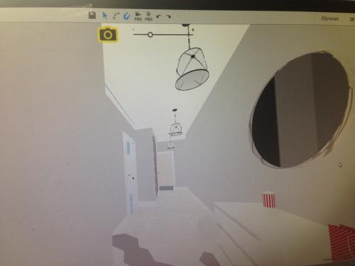 Какие эмоции вызывает Серый Коридор, и как белые двери контрастируют с этим. Нужна помощь в выборе цвета коридора.