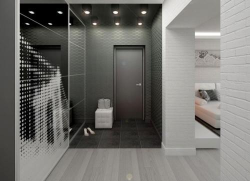 Как оформить прихожую с серой входной дверью: советы по стилю и дизайну 04 Как оформить прихожую с серой входной дверью: советы по стилю и дизайну 04