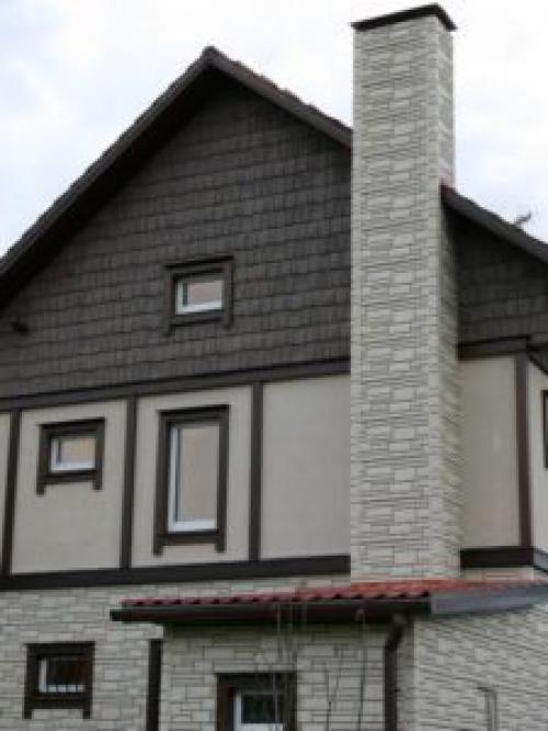 Отделка трубы дымохода на крыше. Самостоятельная отделка дымохода на крыше в 3 вариантах