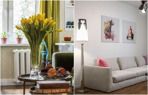 Как избежать ошибок при проведении бюджетного ремонта хрущёвки. Совет 6: Уделяйте внимание недорогому декору