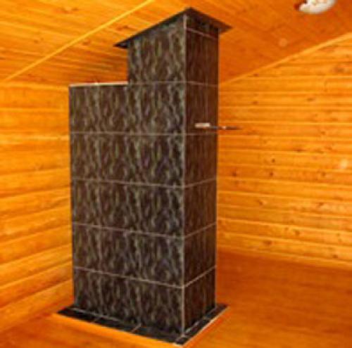 Отделка кирпичного дымохода внутри дома. Свойства материалов для отделки дымохода