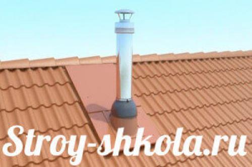 Гидроизоляция круглой трубы на крыше. Гидроизоляция печной трубы