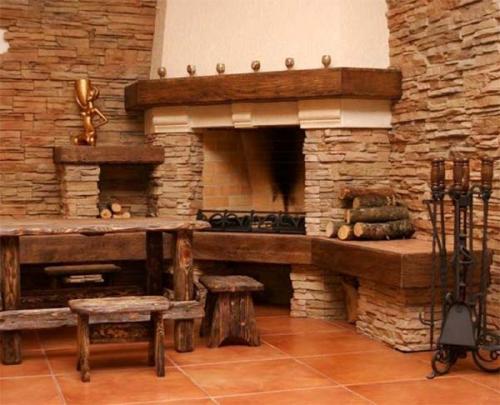 Отделка печной трубы. Отделка и облицовка дымохода внутри дома