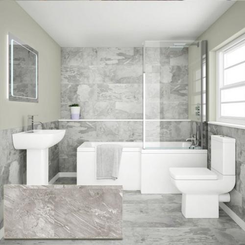 Серая плитка в ванной плюсы и минусы. Серая плитка для ванной комнаты: выбор тона для декора, реальные фото примеры сочетания серых оттенков с другими цветами