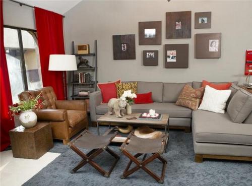 Какие цвета сочетаются с серым. С какими цветами сочетается серый в интерьере