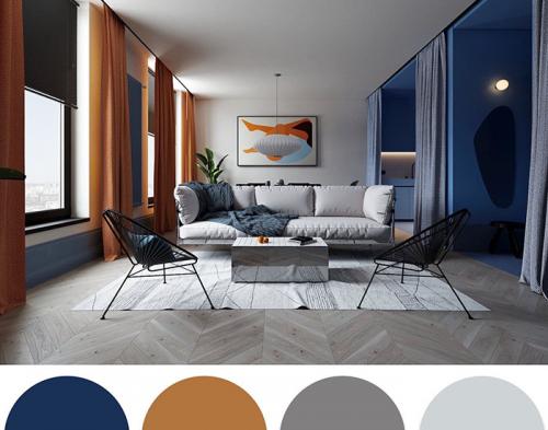 Сочетание цветов в интерьере картинки. Сочетание цветов в интерьере 2022