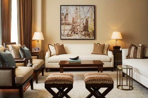 Сочетание бежевого с серым в интерьере. Нюансы внедрения серо-бежевого сочетания 11