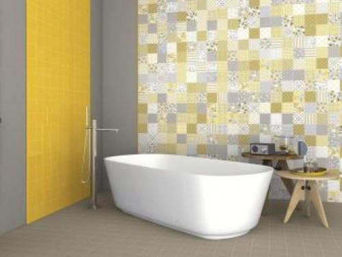 Серая плитка в интерьере. Сочетания 06 Серая плитка в интерьере. Сочетания 06