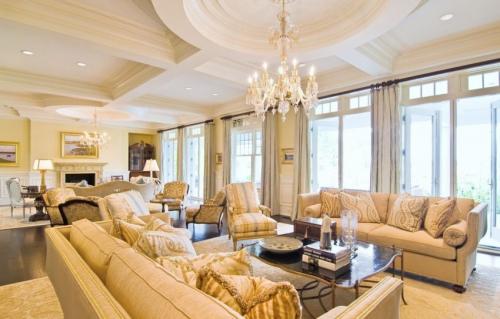 Бежевый цвет в интерьере гостиной. Сочетание бежевого в интерьере гостиной