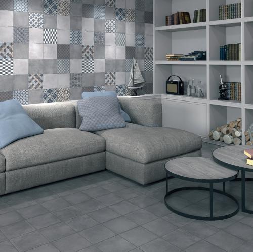 Серая плитка в интерьере помещений. Гармония серых тонов