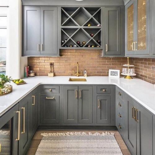 Кухня светло серая с деревом. 105 самых стильных интерьеров кухни в серых тонах