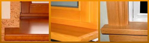 Замена подоконника на деревянный. Порядок изготовления и классификация