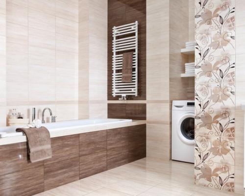 Как скомбинировать плитку в ванной. Раскладка плитки в ванной — схемы и методы размещения облицовочного материала, подбор дизайна, фото