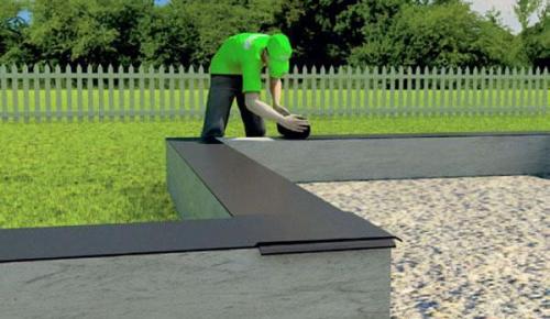 Гидроизоляция фундамента под кладку. Задачи горизонтальной гидроизоляции