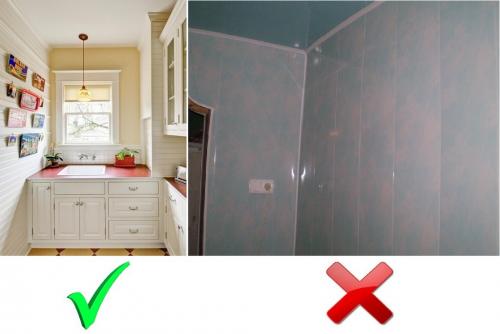 Кухня из пластиковых панелей своими руками. Дизайн кухни с пластиковыми панелями