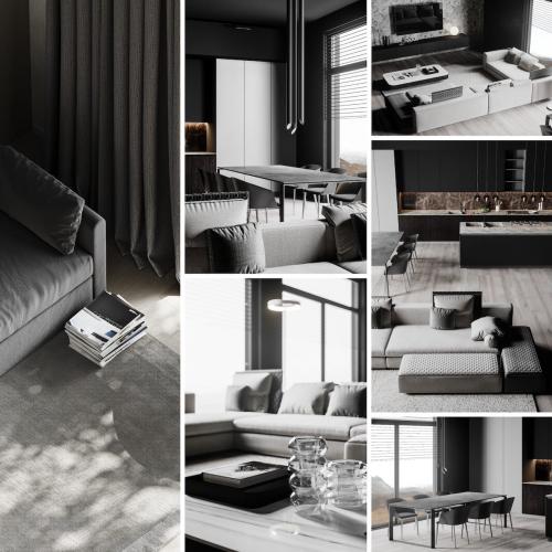 Серый цвет в дизайне интерьера. Почему серый цвет в интерьере так популярен