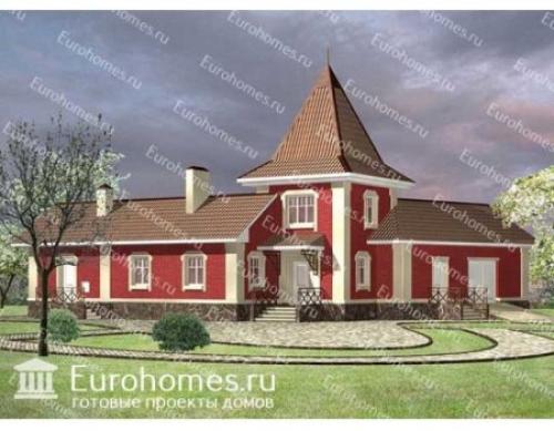 Дома и коттеджи в сказочном стиле. Проекты домов в сказочном стиле