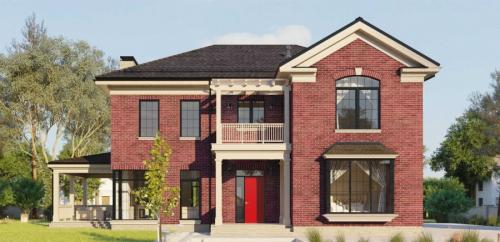 Красивые крыши одноэтажных домов в английском стиле. Дом в английском стиле — 100 фото лучших проектов загородных домов с элегантным дизайном