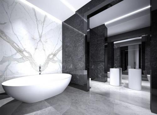 Серая ванная комната сочетание цветов. Серая ванная: психологические особенности цвета и выбор оттенка