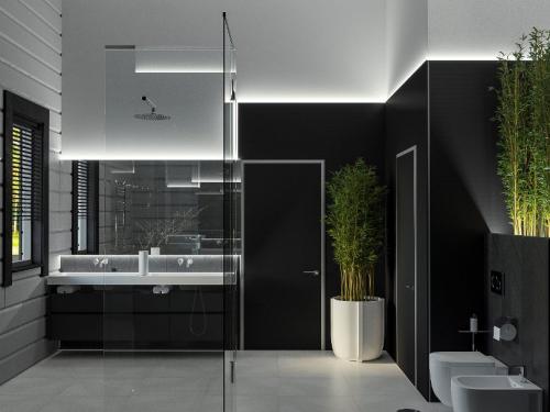 Серая ванная комната сочетание цветов. Серая ванная: психологические особенности цвета и выбор оттенка