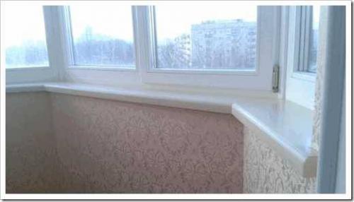 Из чего можно изготовить подоконник своими руками. Подоконник из бетона 04