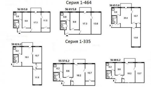 Перепланировка хрущевки распашонки. Перепланировка 3-х комнатной хрущевки: чудо превращения возможно