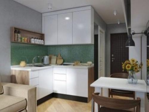 Как оформить интерьер однокомнатной квартиры. Дизайн помещения в хрущевке 11